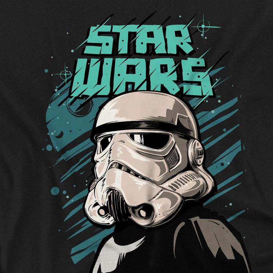 STAR WARS Star Wars Street Glare Stormtrooper Langarm T-Shirt  