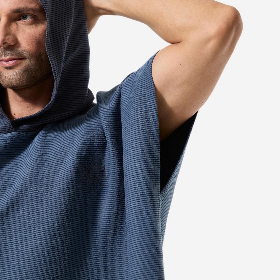 DECATHLON  Poncho microfibre surf, 150 bleu 
