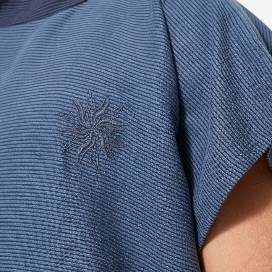 DECATHLON  Poncho microfibre surf, 150 bleu 