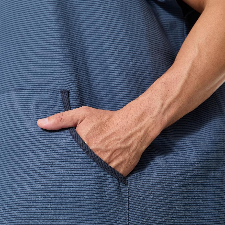 DECATHLON  Poncho microfibre surf, 150 bleu 