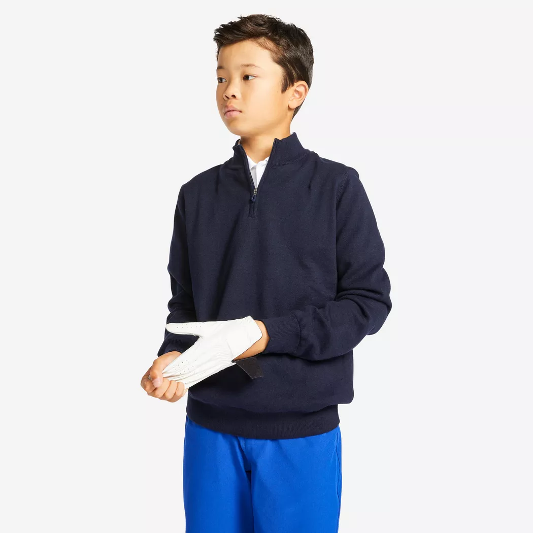 INESIS - Pullover - MW500, 149-159CM, Charcoal Black