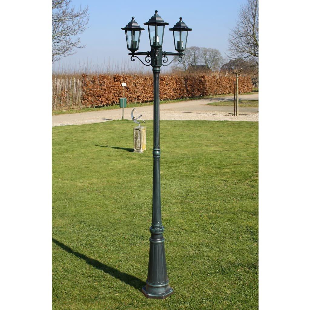 VidaXL Lampe de jardin aluminium  