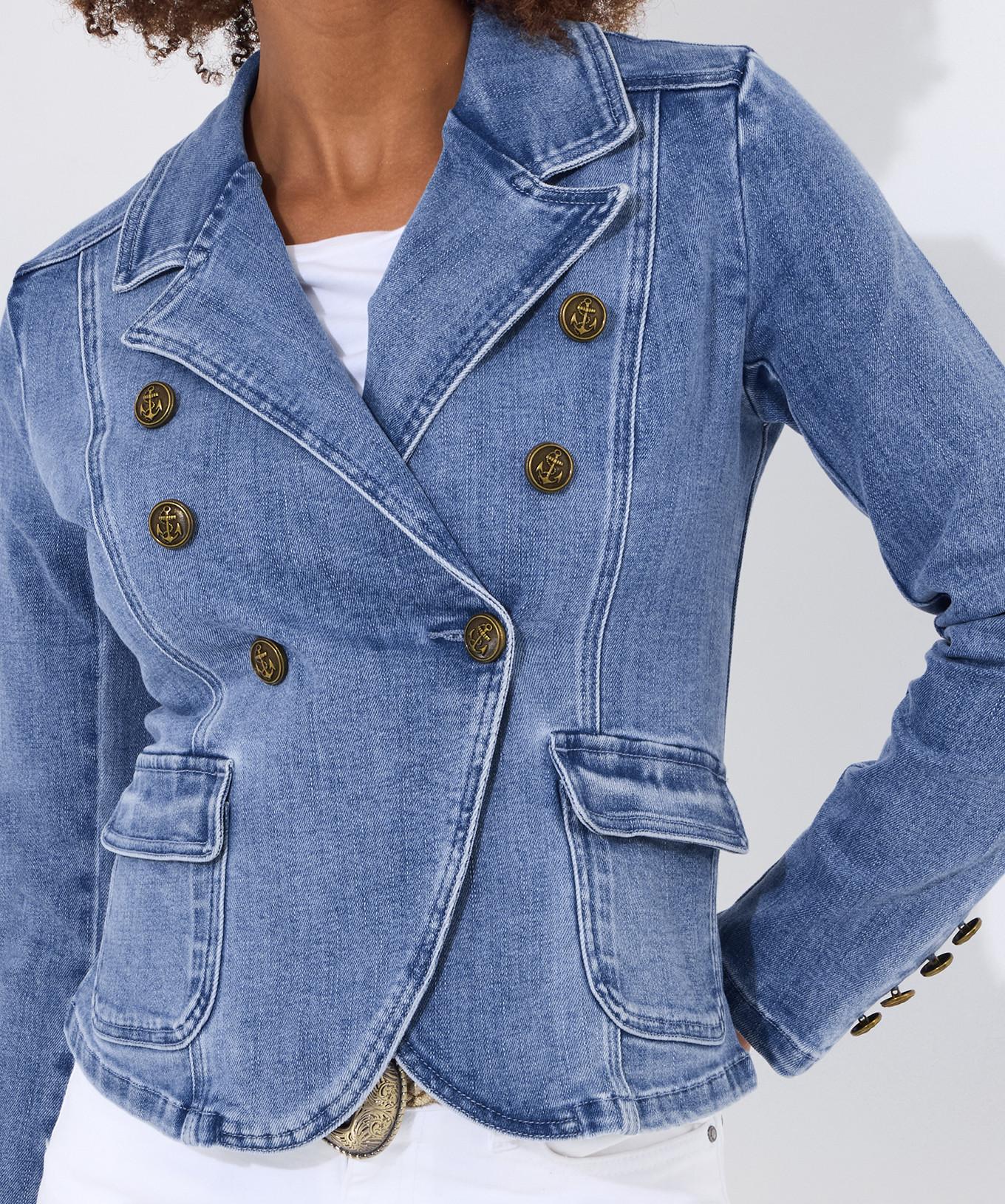 Joe Browns Blazer Denim Stretch Casual  