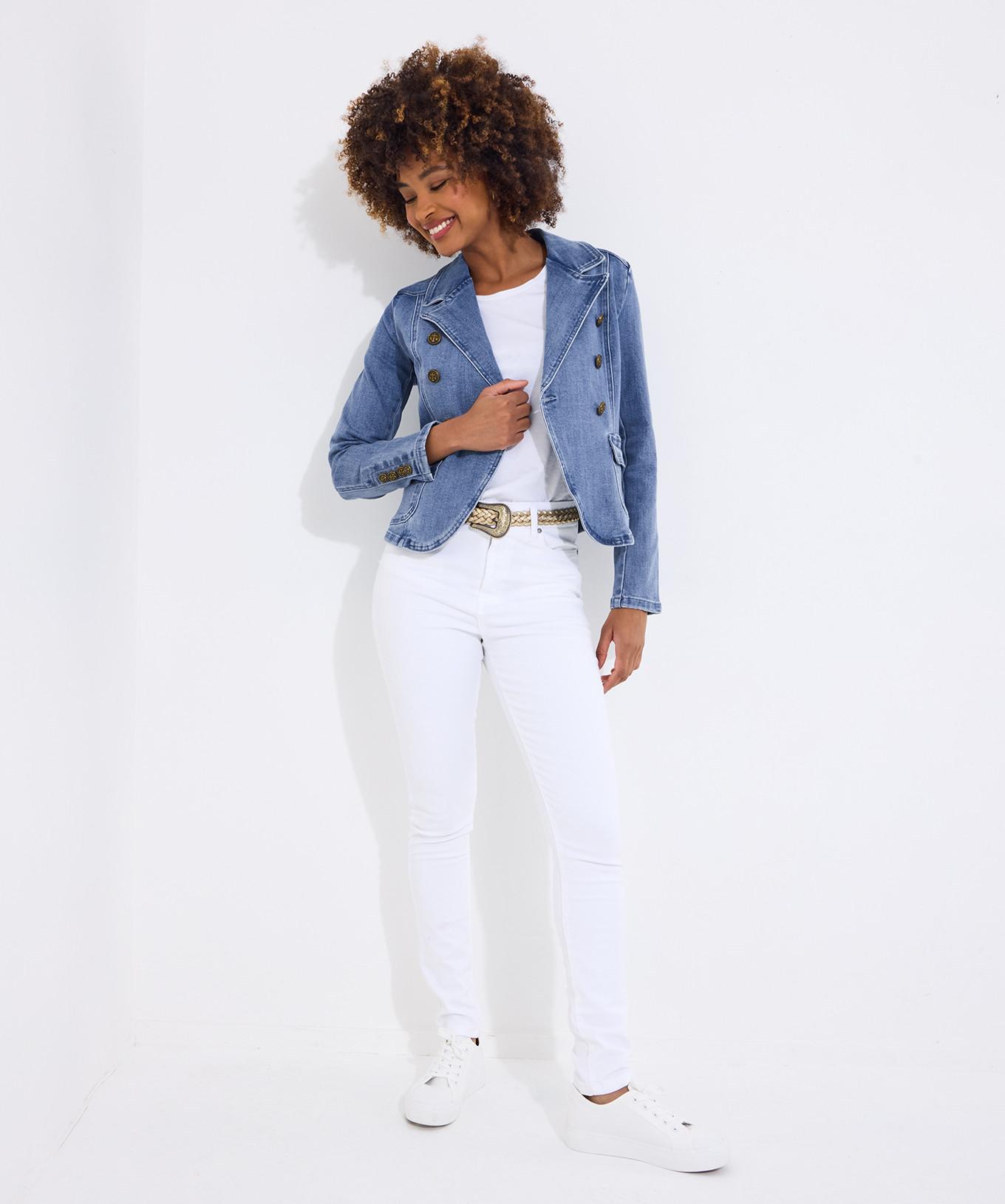 Joe Browns Blazer Denim Stretch Casual  