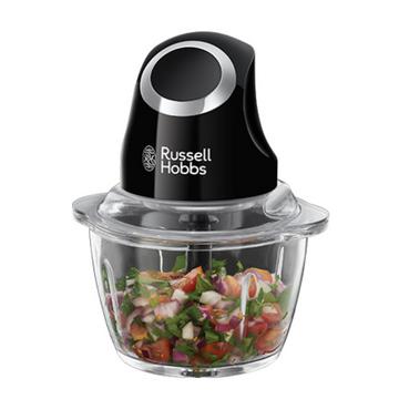 Russell Hobbs 24662-56 Elektrischer Essenszerkleinerer 0,5 l 200 W Schwarz, Transparent