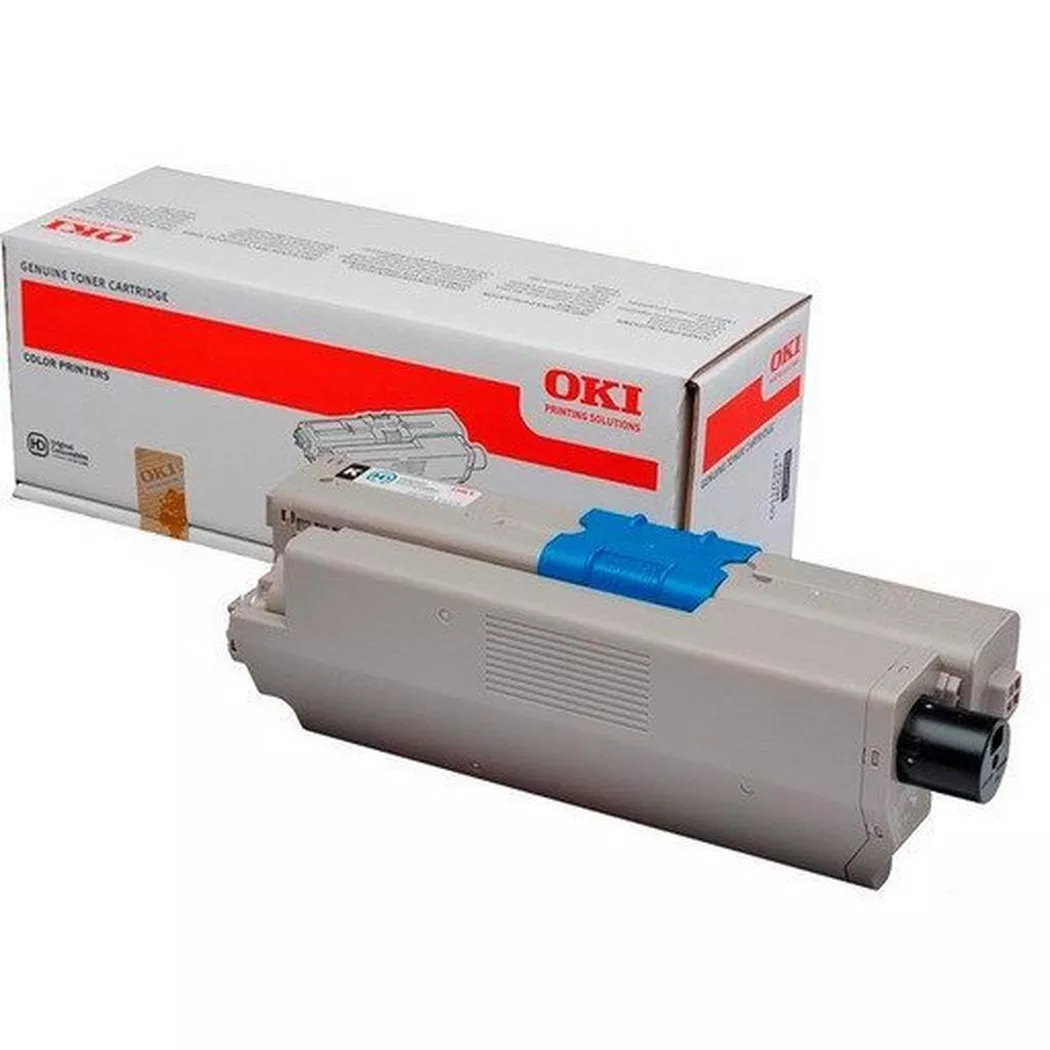 OKI – Toner schwarz 44973508 C511/531 7000 Seiten, Blau, One Size