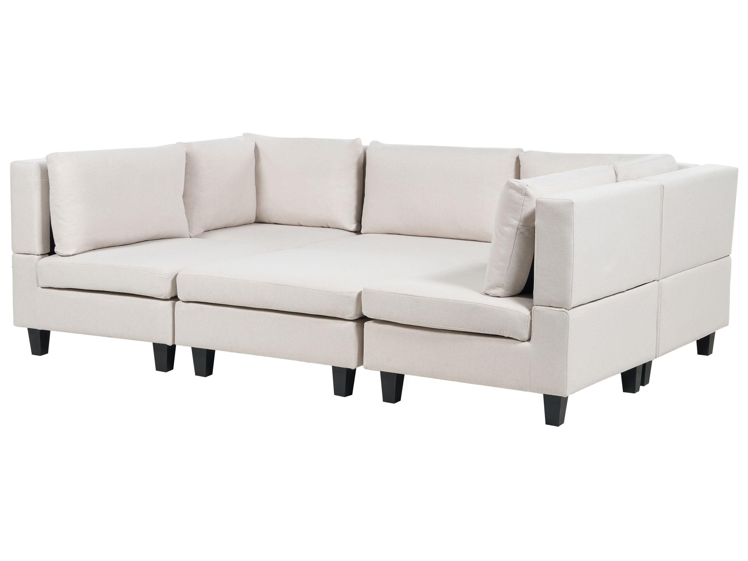 Beliani Modulsofa aus Polyester Modern UNSTAD  