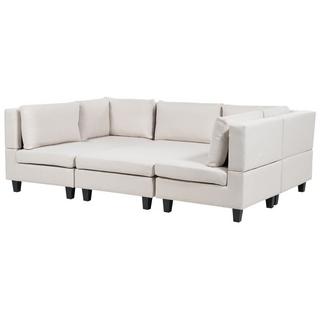 Beliani Modulsofa aus Polyester Modern UNSTAD  