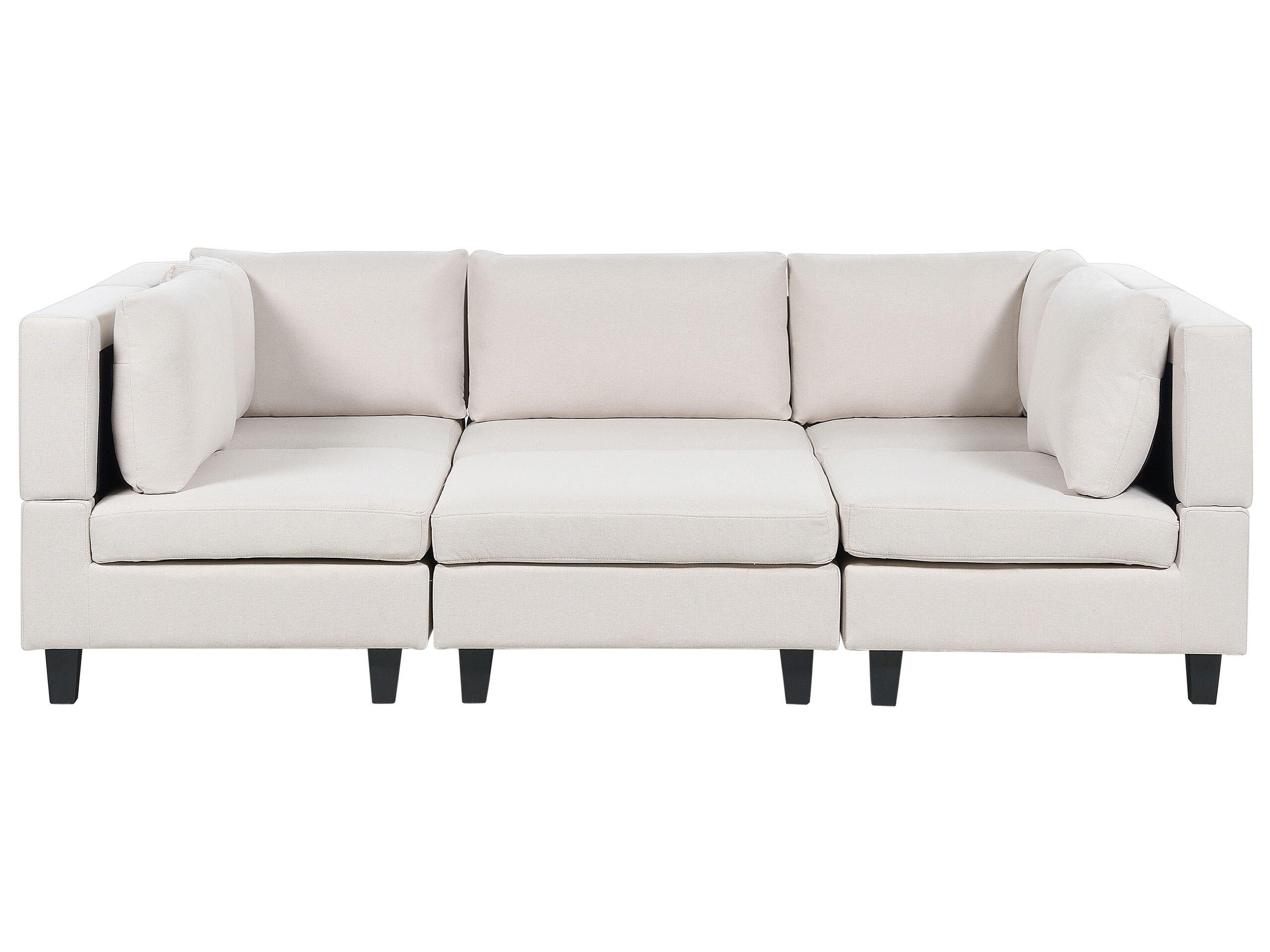 Beliani Modulsofa aus Polyester Modern UNSTAD  