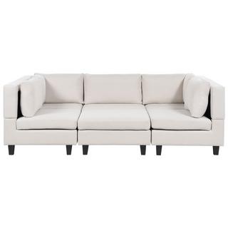 Beliani Modulsofa aus Polyester Modern UNSTAD  