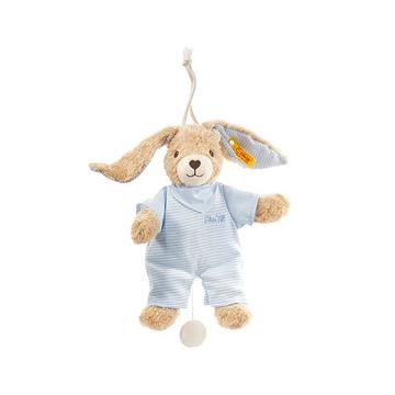 Baby Bio-Baumwolle Hoppel Hase Spieluhr (20cm)