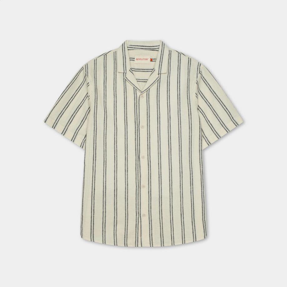 chemise à manches courtes cuban