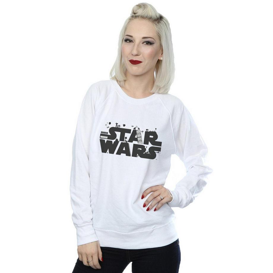 STAR WARS Star Wars Logo Regular Fit Sweatshirt  