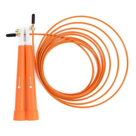 GladiatorFit  Kunststoff-Springseil 180cm verstellbar + Tasche "Speed Rope 