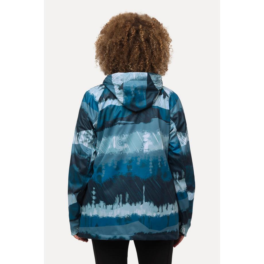 Ulla Popken HYPRAR 2-in-1 Wasserdichte Fitnessjacke mit 2-Wege-Zipper  