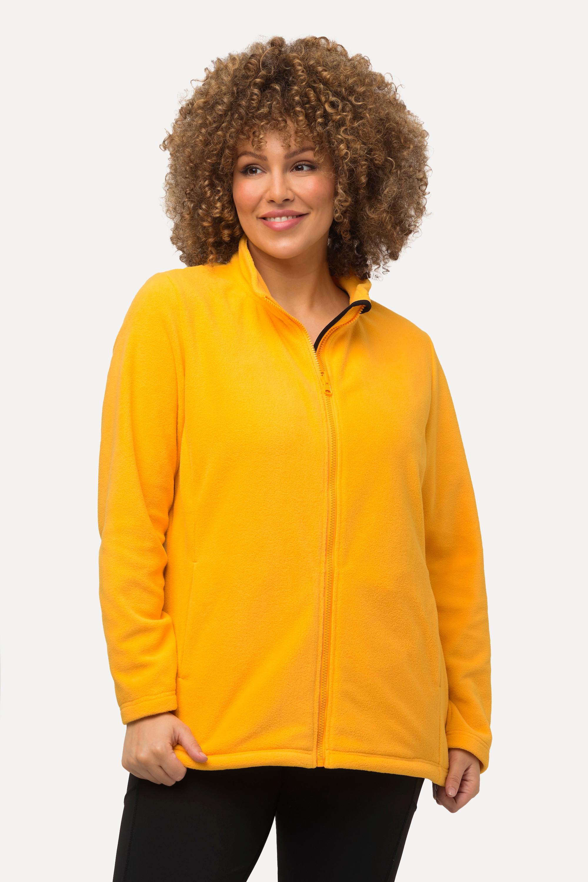Ulla Popken HYPRAR Veste de fitness 2-en-1 imperméable avec fermeture Éclair à double sens  