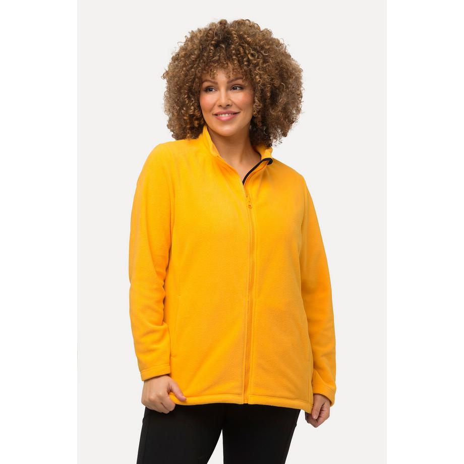 Ulla Popken HYPRAR 2-in-1 Wasserdichte Fitnessjacke mit 2-Wege-Zipper  