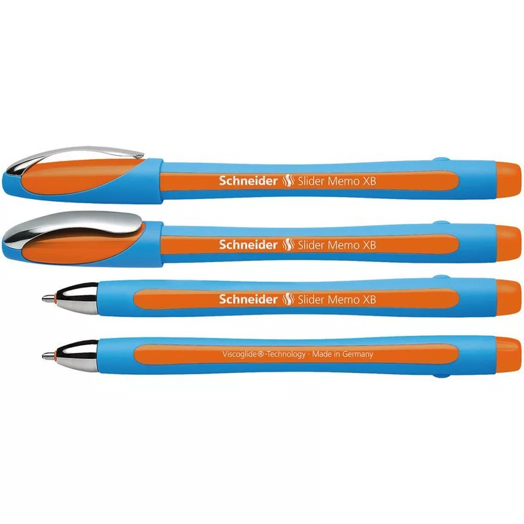 Schneider -  Kugelschr.Slider Memo XB 0.7mm, Orange