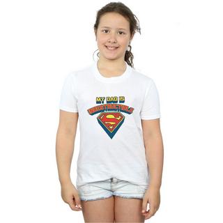 DC COMICS  My Dad Is Indestructible TShirt 