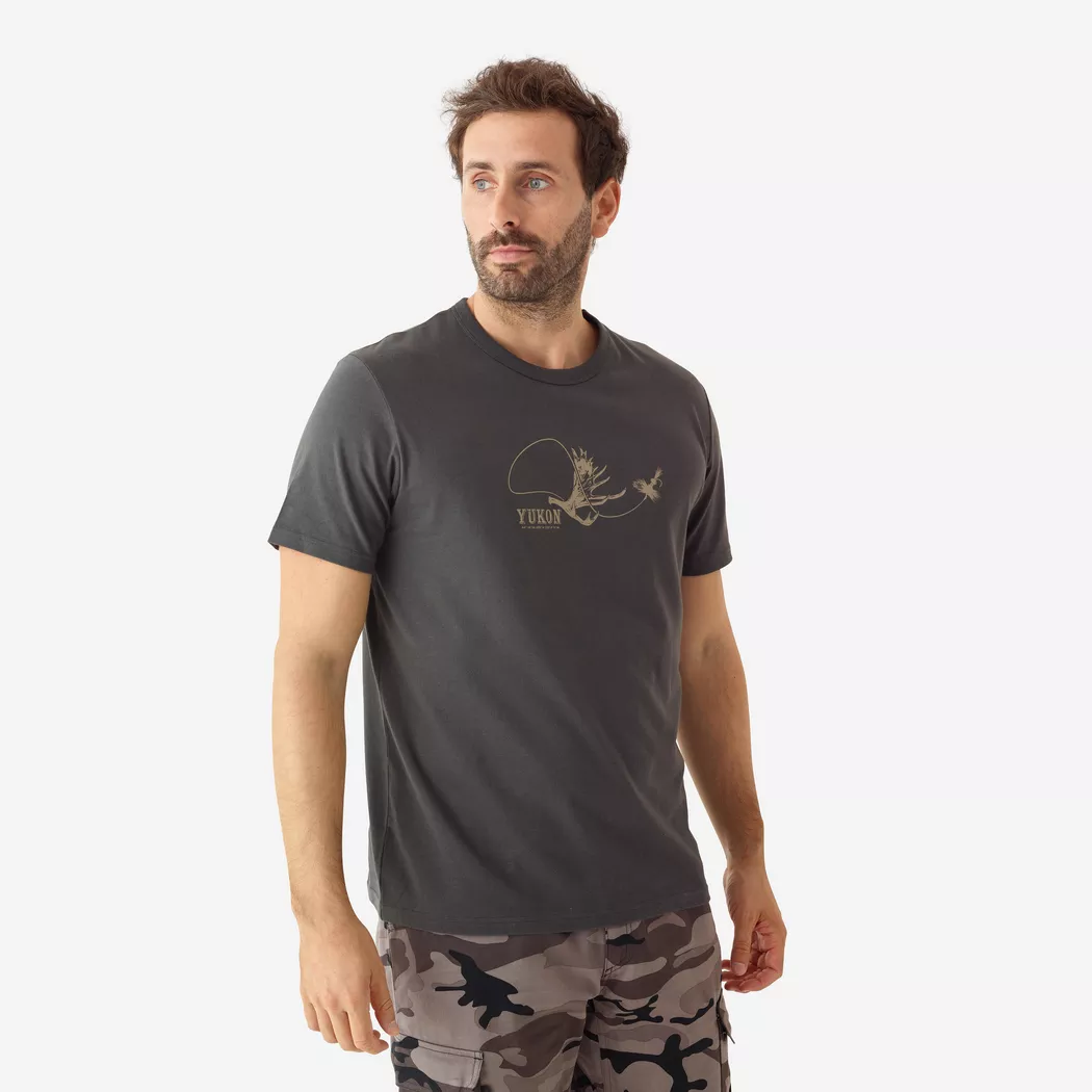 SOLOGNAC - T-Shirt Baumwolle, M, Multicolor