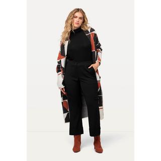 Ulla Popken  Pantalon cargo Mandy, jambes larges et taille confortable 