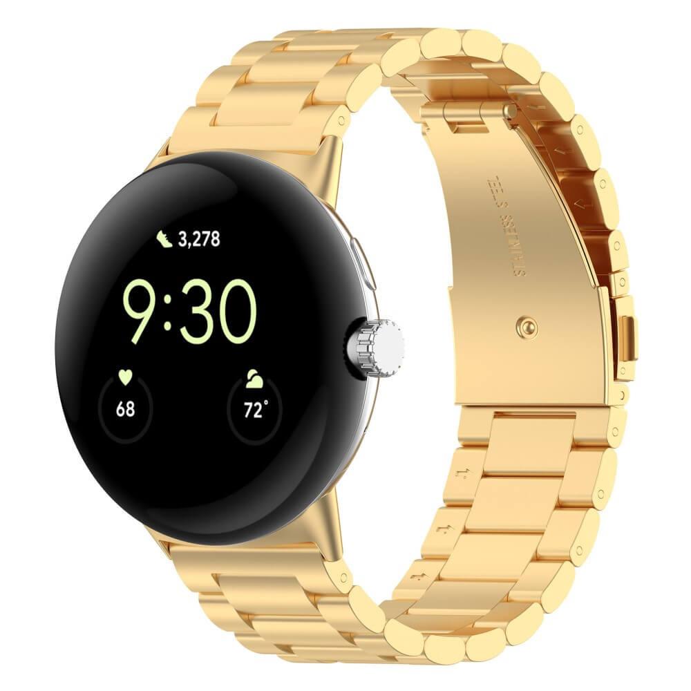 Cover-Discount  Google Pixel Watch 3 - 45mm - Bracelet en maille d'acier inoxydable 