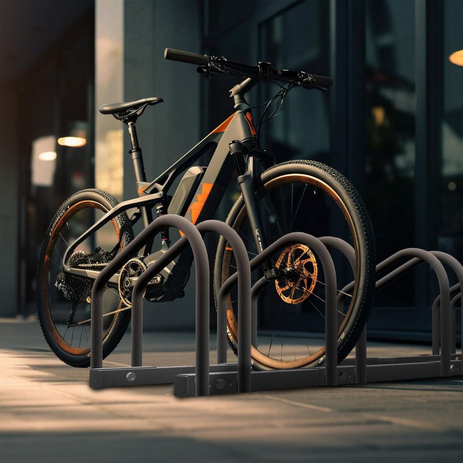 B2X  Fahrradständer für 5 Fahrräder 