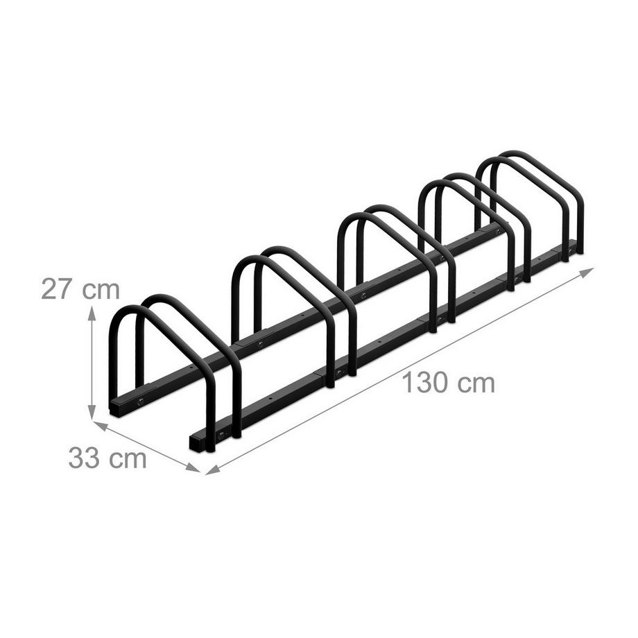 B2X  Fahrradständer für 5 Fahrräder 