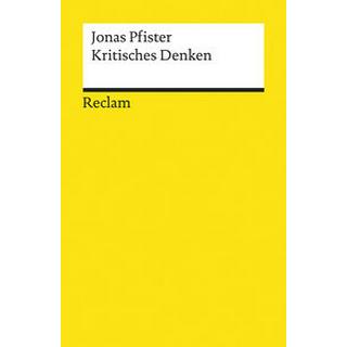 Kritisches Denken Pfister, Jonas Libro in brossura 