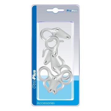 Seilhaken Metall mit Öse Modell 2 5 Stück im Blister