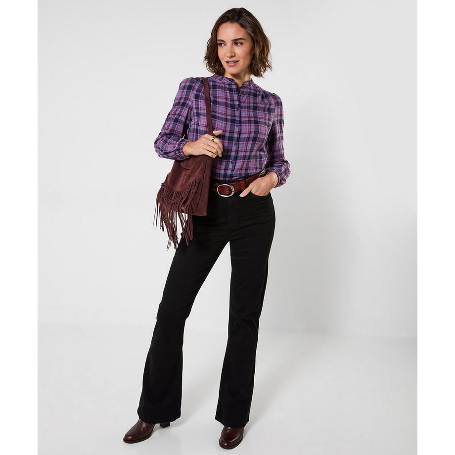 Joe Browns Blouse à Carreaux Sophia à Détail Smocké  
