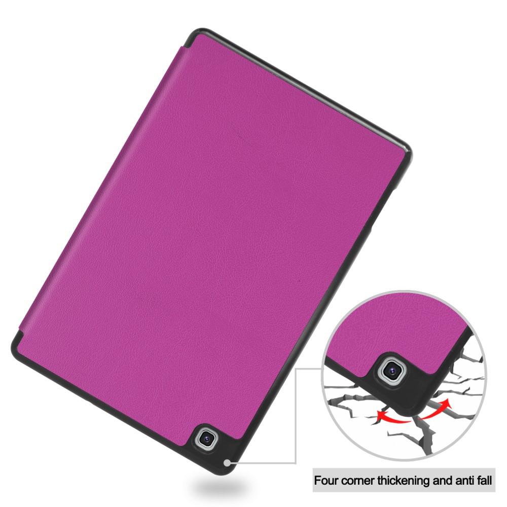 Cover-Discount  Galaxy Tab S6 Lite - Custodia Smart in pelle trifold nera 