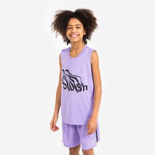 TARMAK  Shorts Kinder Basketball Polyester 