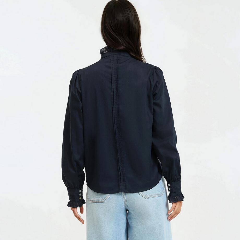 La Redoute Collections Signature Bluse im viktorianischen Stil  