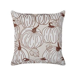 Beliani Cuscino decorativo en Velluto Moderno GOURD  