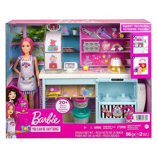 Barbie  Karrieren Bäckerei Spielset mit Puppe 