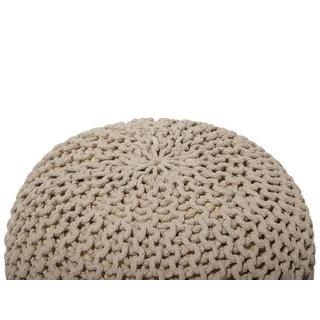 Beliani Ottoman en Coton Scandinave CONRAD  