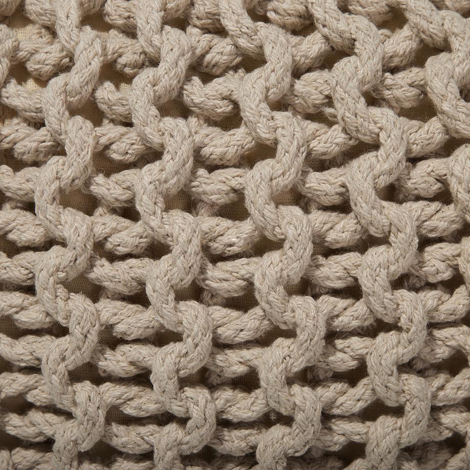 Beliani Pouf en Coton Boho CONRAD  