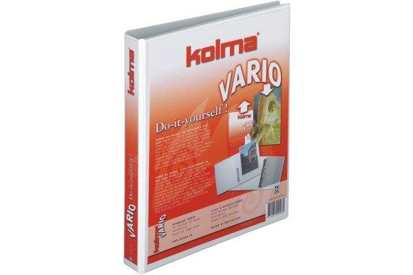 Kolma KOLMA Ringbuch Vario Universal A4 04.251.16 weiss, 2-Ring 25mm  