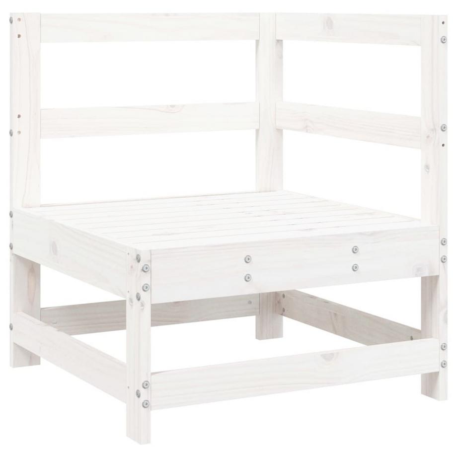 Canapé d'angle de jardin bois
