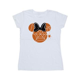 Minnie Mouse Halloween Toile d'araignée T-Shirt Slim Fit  
