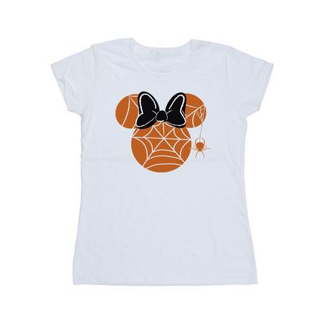 Minnie Mouse Halloween Toile d'araignée T-Shirt Slim Fit  
