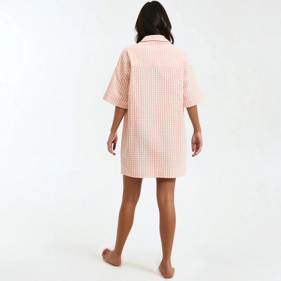 La Redoute Collections Chemise de nuit seersucker  