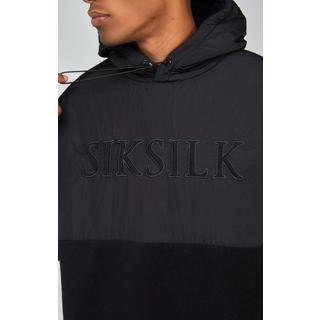 Sik Silk  Sweatshirts Polar Fleece Cut & Sew Overhead Hoodie 