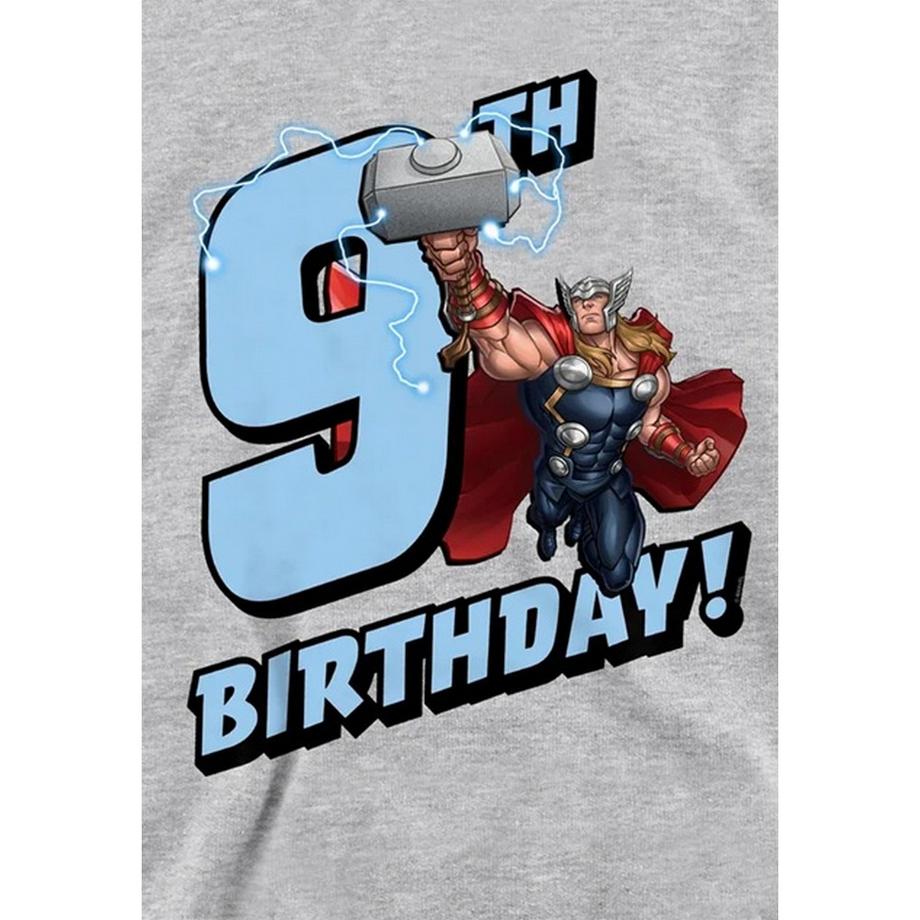 MARVEL  Felpa Con Cappuccio Nono Compleanno Thor Erica 