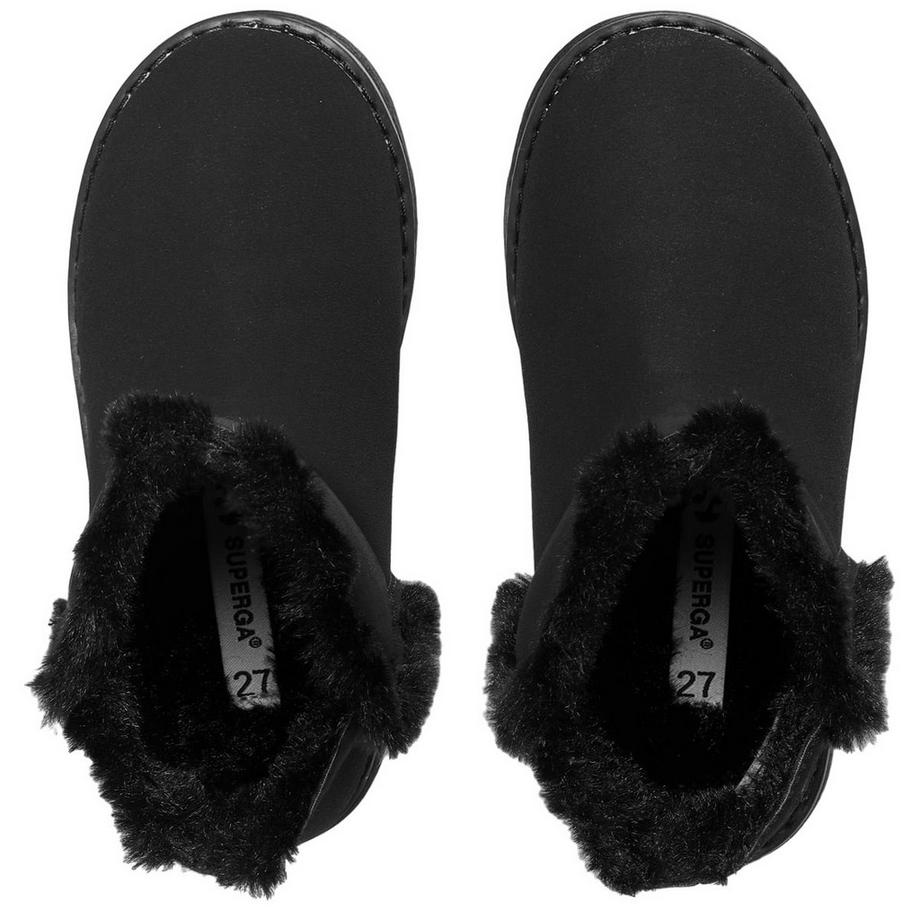 SUPERGA 4033 Stivaletti in Pelle Scamosciata  