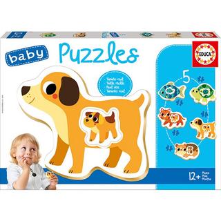 Educa  Baby Puzzles Animals (2,3,4) 