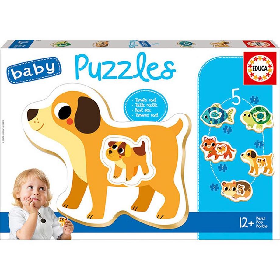 Educa  Baby Puzzles Animals (2-4) 