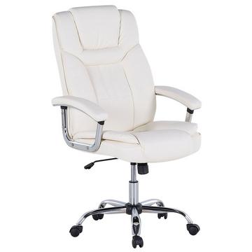 Fauteuil de bureau en Cuir PU Traditionnel ADVANCE