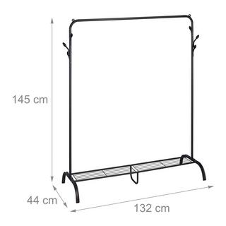 Northix Appendiabiti con ripiano e ganci  